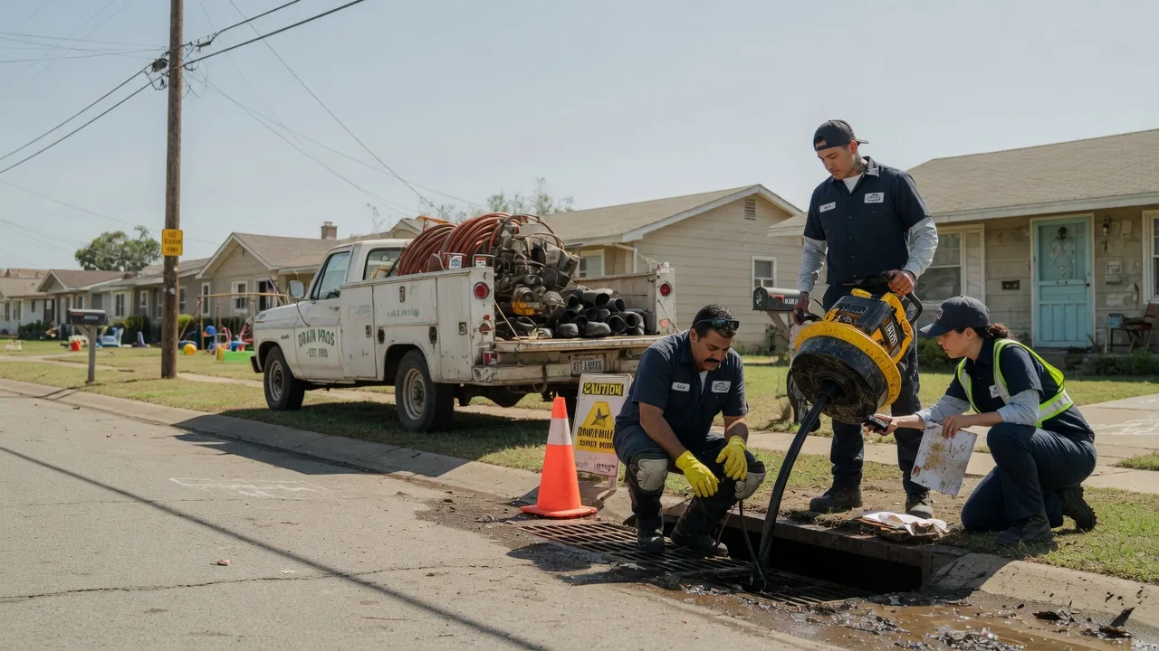 Drain Cleaning in Pollok, TX near me